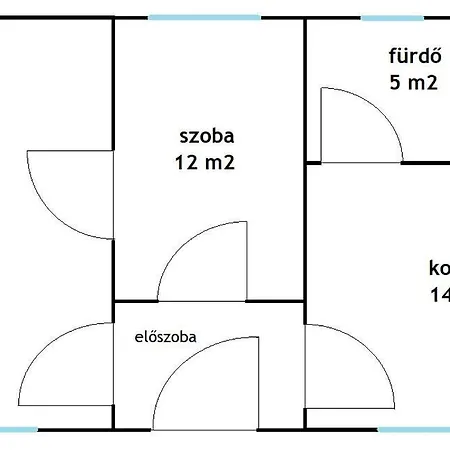 דירה Csanyi Vendeghaz